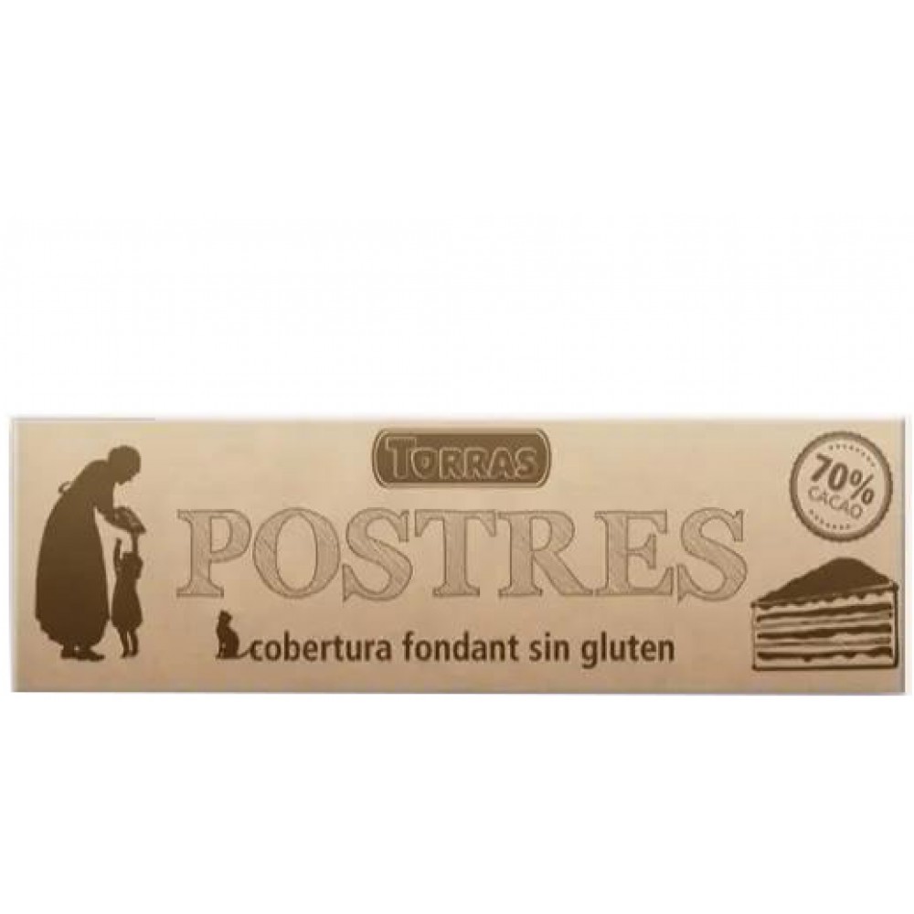 Шоколад Torras Postres Dark 70% 300 грамм
