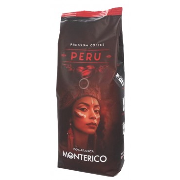 Кава Monterico Peru 100% арабіка зерно 1 кілограм