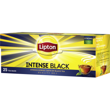 Чай чорний Lipton Intense 25 пакетиків
