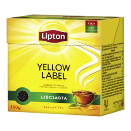 Чай черный листовой Lipton Yellow Label 100 грамм