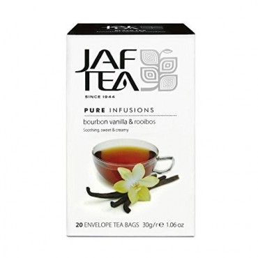 Чай "JAF" Bourbon Vanilla - Rooibos трав'яний 20 фільтр-пакетів