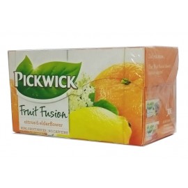 Чай Pickwick Citrus & elderflower Fruit Fusion фруктово-трав'яний 20 пакетів.