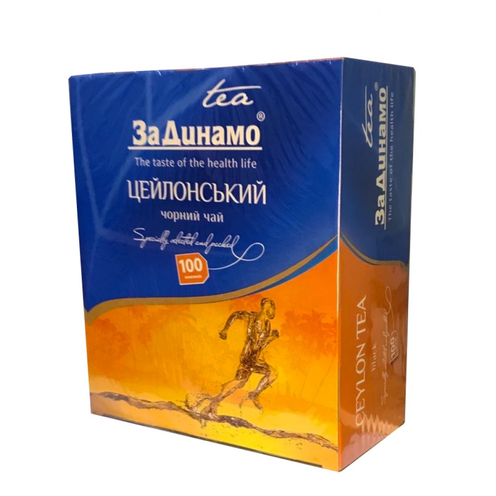 Чай черный "За Динамо" 100 пакетов
