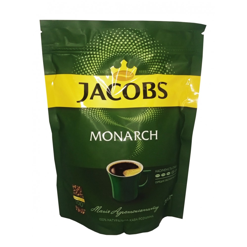 Кофе "Jacobs" Monarch 200 г м/у