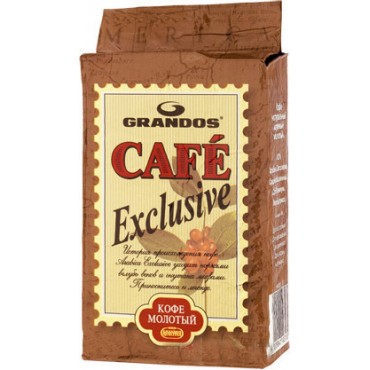 Кофе "Grandos" Эксклюзив 250г молотый