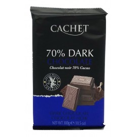 Шоколад "Cachet" черный 70%, 300 грамм