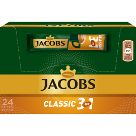 Кофе растворимый Jacobs Classic 3в1 24 стика.
