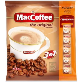"MacCoffee" 3 В 1 Original 100 пакетов, лента