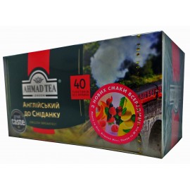 Чай Ahmad Tea English Breakfast 40 пакетів