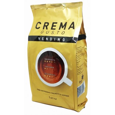Кава Ambassador Crema Gusto у зернах 1000 грам