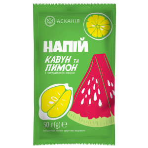 Чай фруктово-медовый «Арбуз и лимон » 50 грамм..