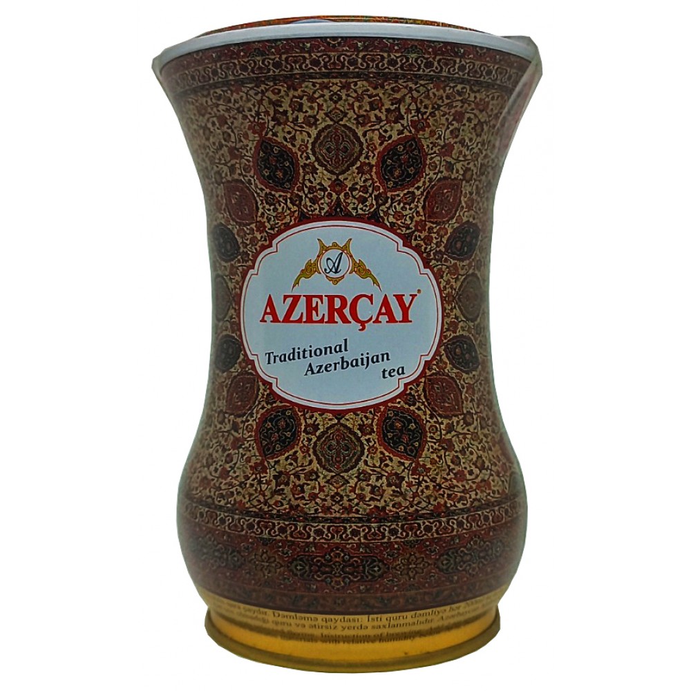 Чай Azercay Armudu чорний 100 грамм в металевій банці Чай Azercay Armudu чорний 100 грамм в металевій банці