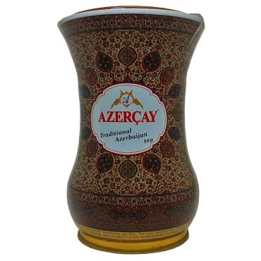 Чай Azercay Armudu чорний 100 грамм в металевій банці