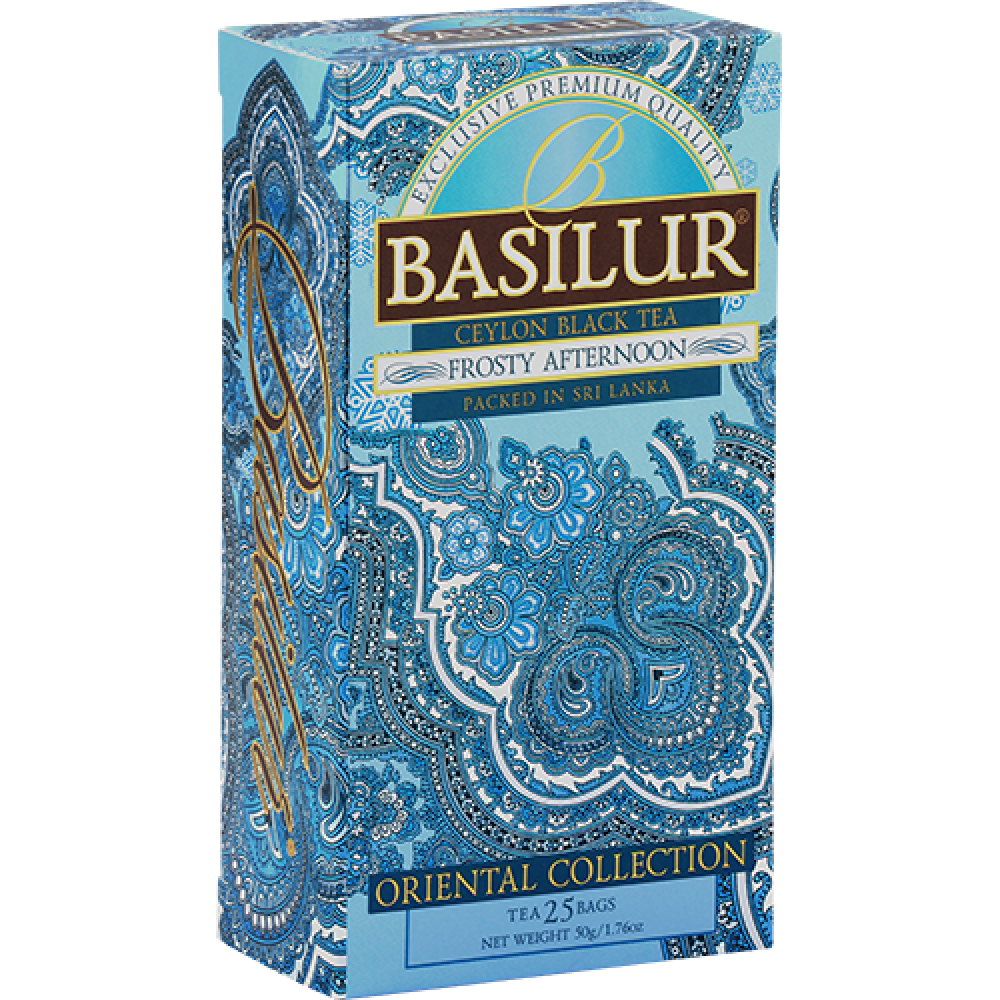 Чай черный Basilur Frosty Afternoon 25 пакетов