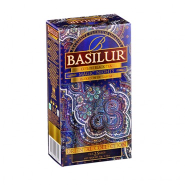 Чай черный Basilur Magic Nights 25 пакетов