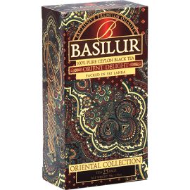 Чай чорний Basilur Orient Delight 25 пакетів