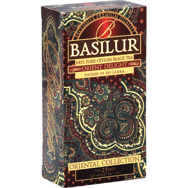Чай черный Basilur Orient Delight 25 пакетов