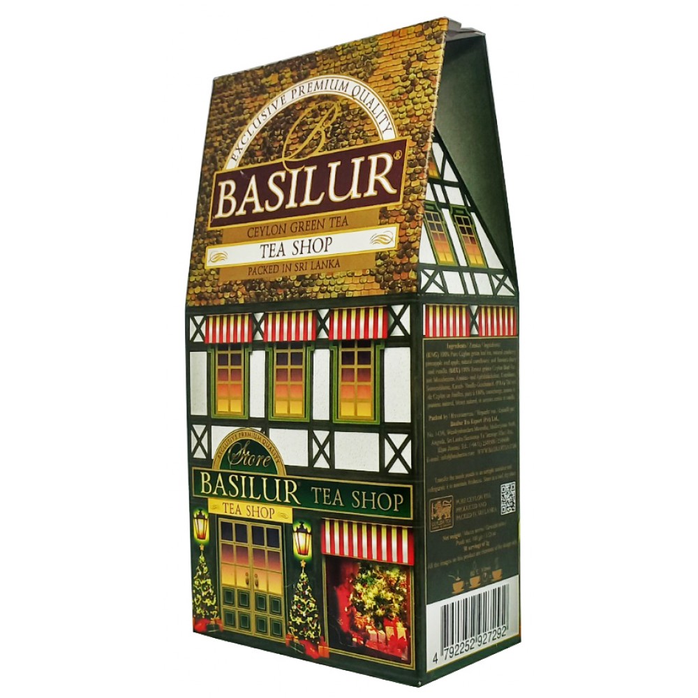 Чай зелений Basilur Tea Shop 100 грам