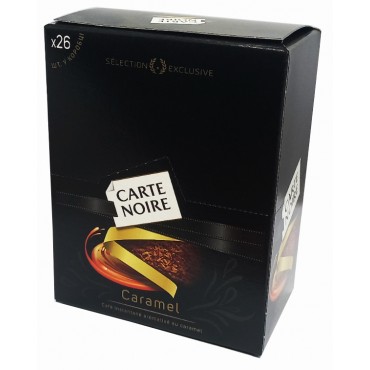 Кофе в стиках Carte Noire Caramel 26 штук