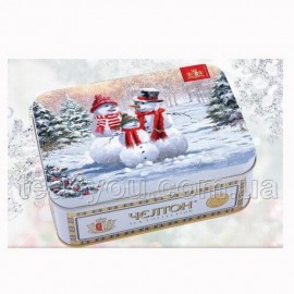 Чай "Chelton" шкатулка "Снеговики" 50г ж/б