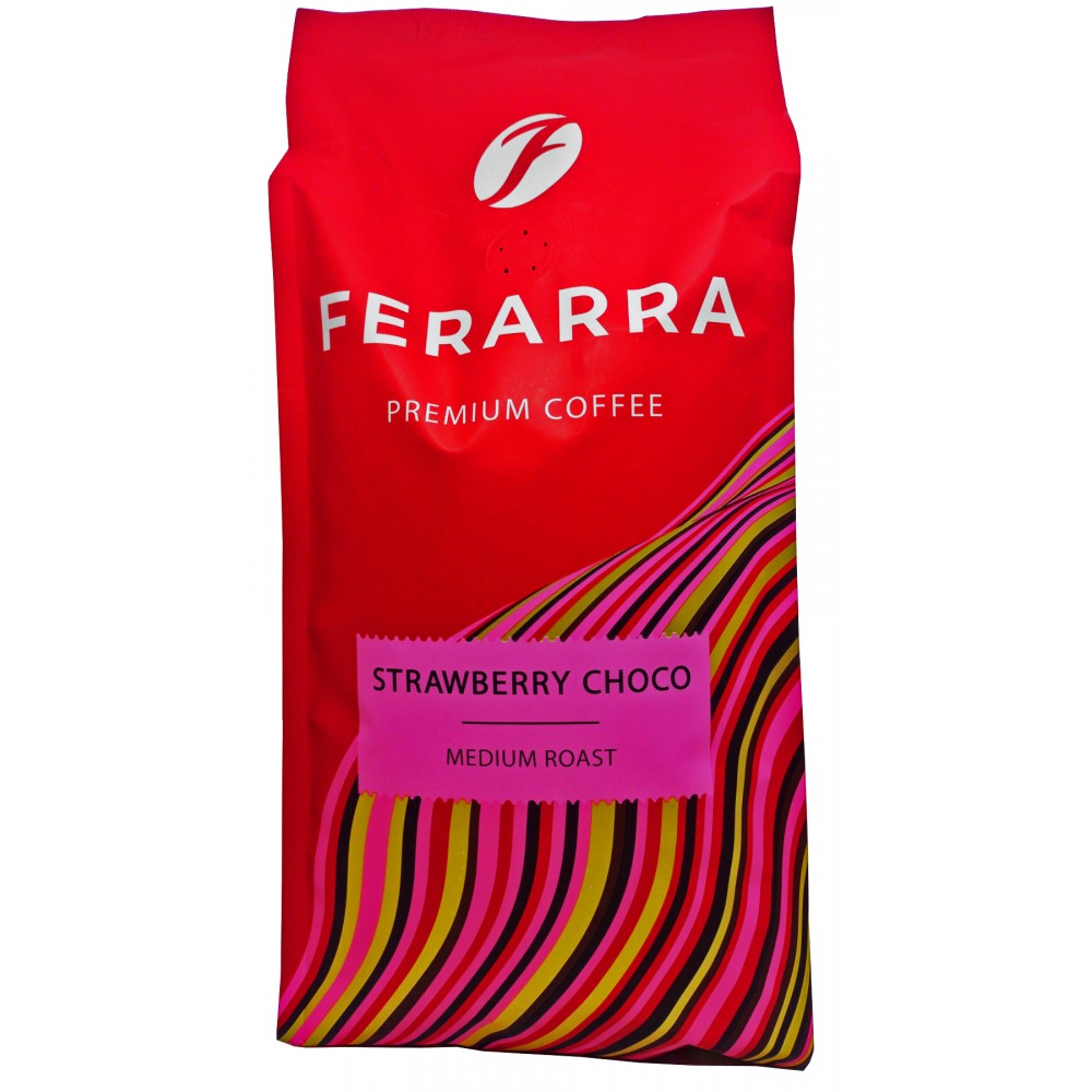 Кофе в зернах Ferarra Strawberry Choco 1 килограмм