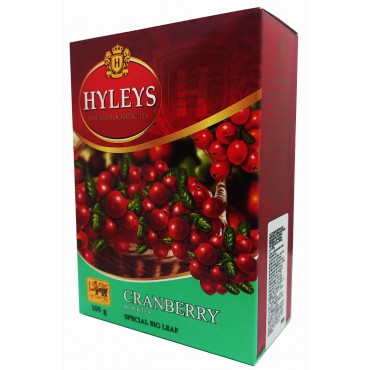 Чай черный Hyles с Клюквой 100 грамм