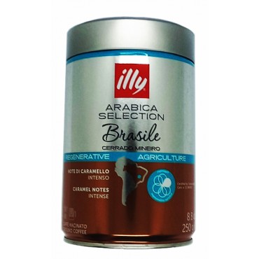 Кава мелена Illy Brasile в металевій банці 250 грам