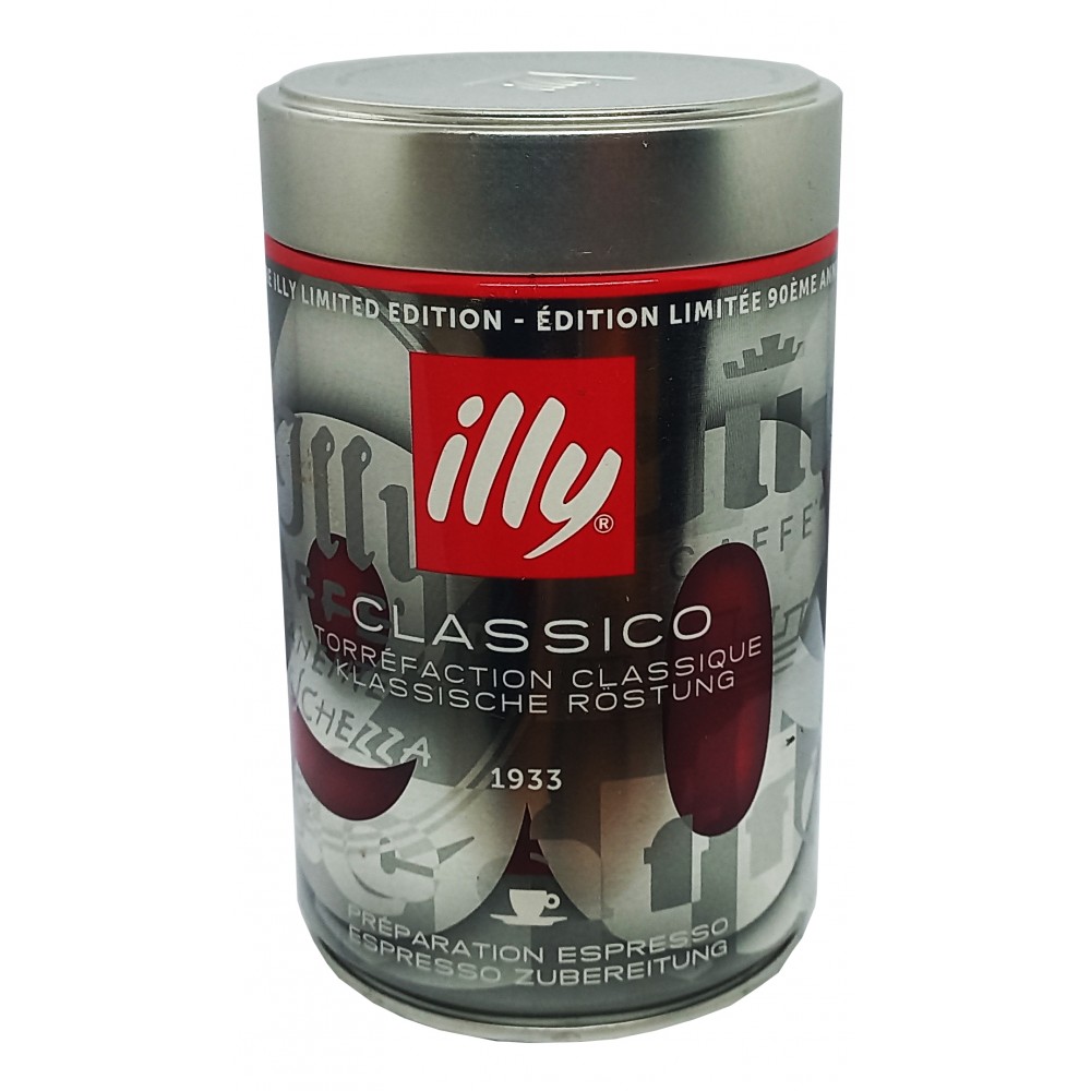 Кава мелена Illy Classico 1933 у залізній банці 250 грам