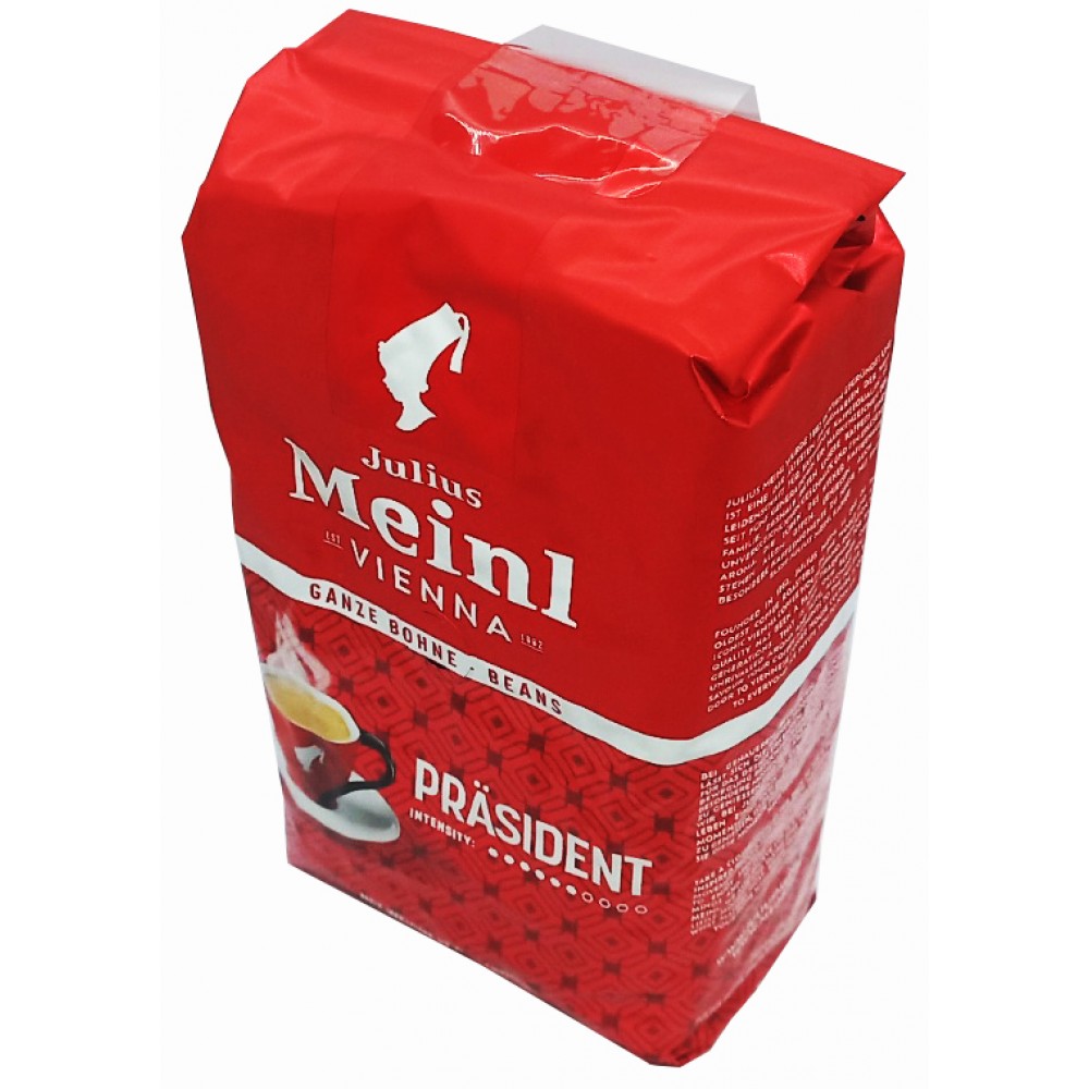 Кава зернова Julius Meinl Prasident 500 грам