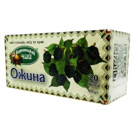 Карпатский чай из плодов, ягод и трав Ежевика 20 пакетов
