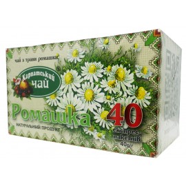 Карпатской чай из травы Ромашки 40 пакетов