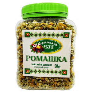 Карпатський чай з квітів Ромашка 50 грам..
