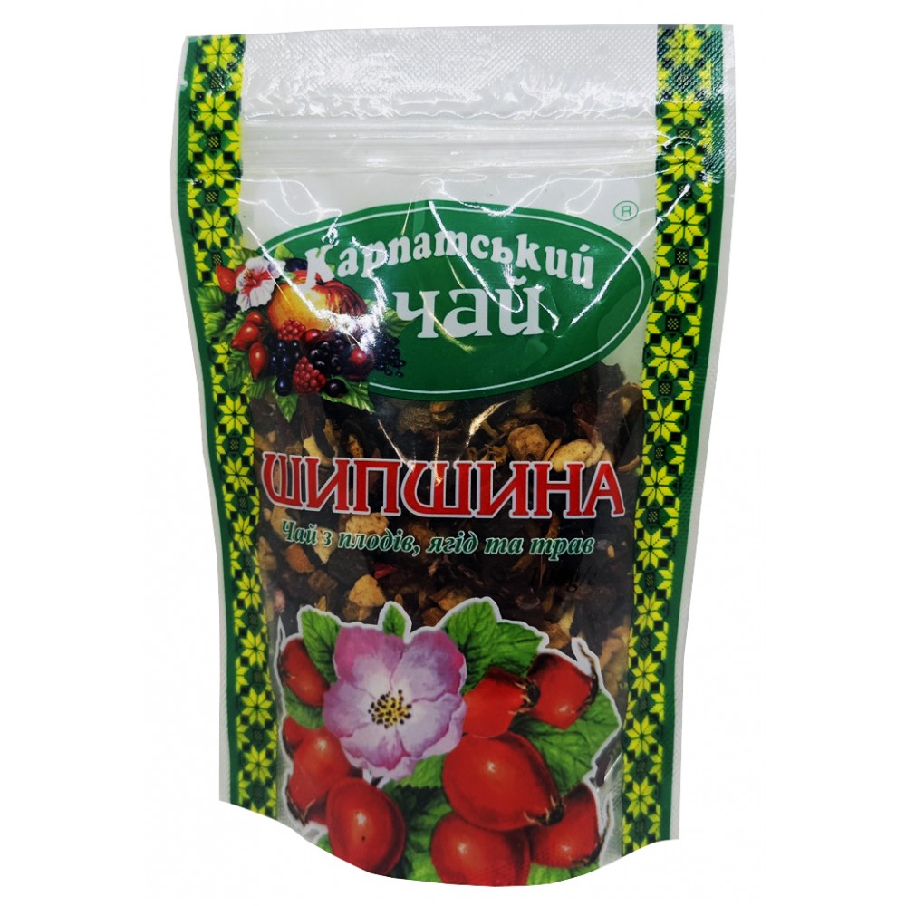 Карпатський чай з плодів, ягід та трав Шипшина 100 грам