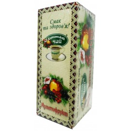 Карпатський чай з плодів, ягід та трав Мультифрукт 20 пакетів