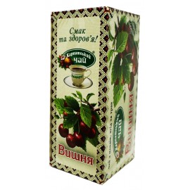 Карпатський чай з плодів та трав Вишня 20 пакетів