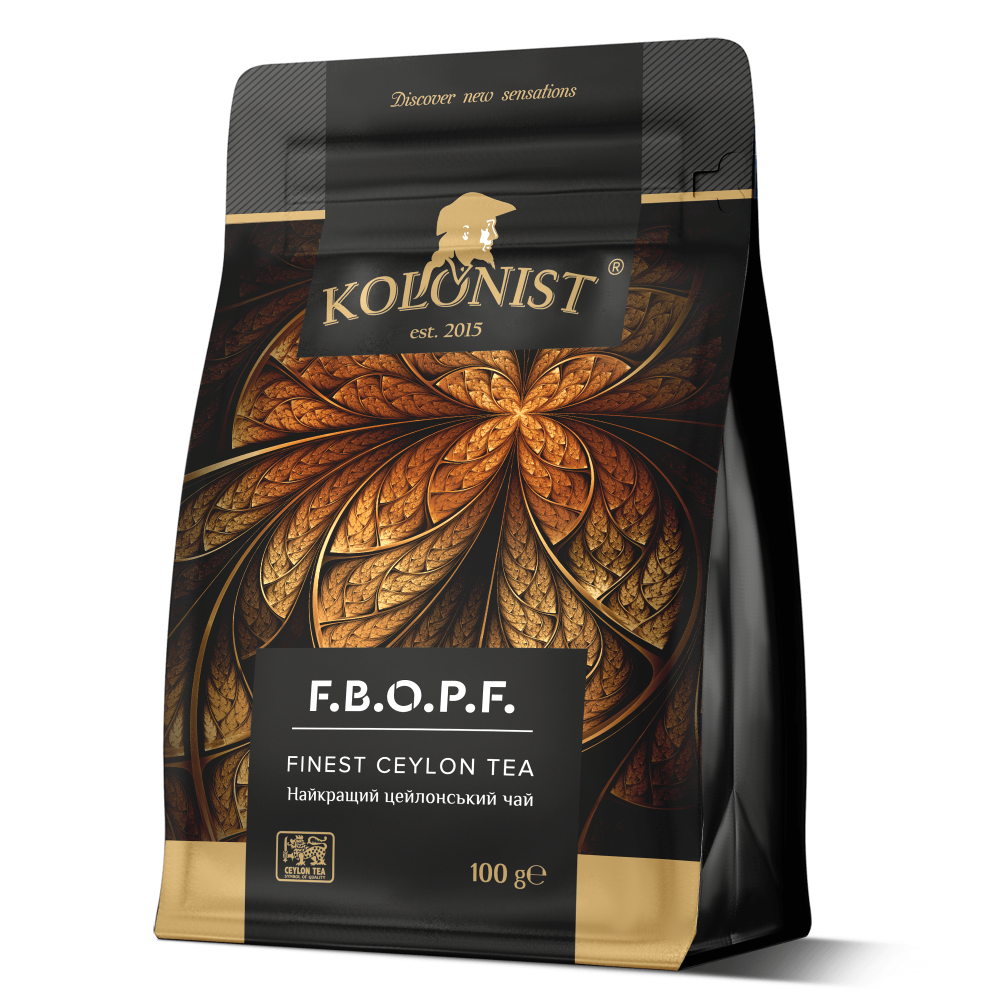 Чай Kolonist FBOPF черный 100 грамм