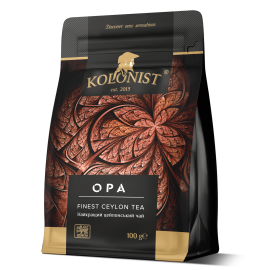 Чай Kolonist OPА черный 100 грамм