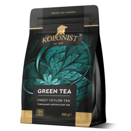 Чай Kolonist Green GP зеленый 100 грамм