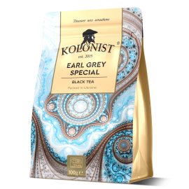 Чай Kolonist черный Earl Grey Special 100 грамм
