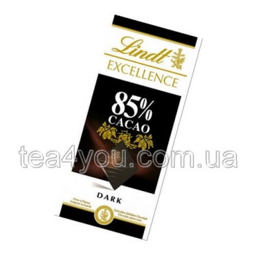 Шоколад "Lindt" экстра черный 85% какао, 100 г