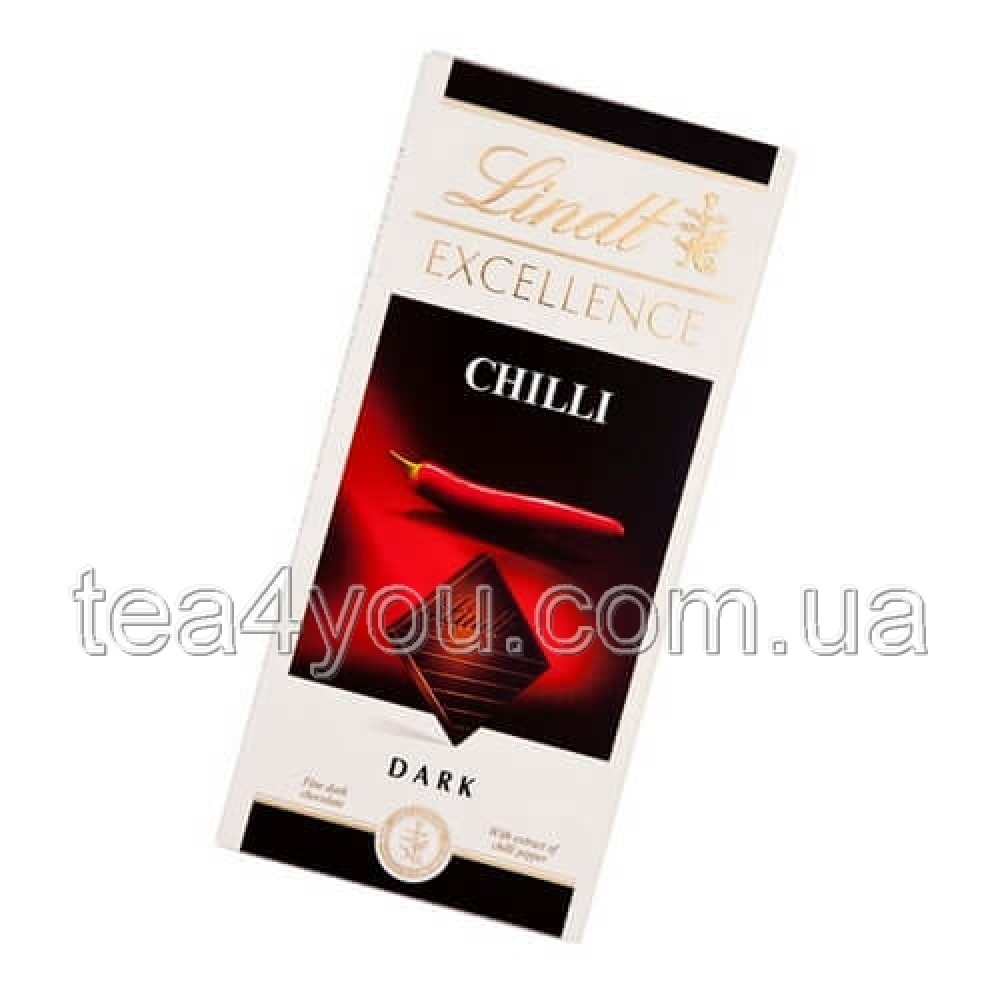 Шоколад "Lindt" темний "Перець Чилі", 100 г