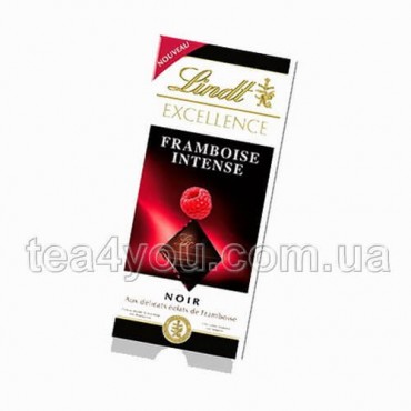 Шоколад "Lindt" темный "Малина", 100 г