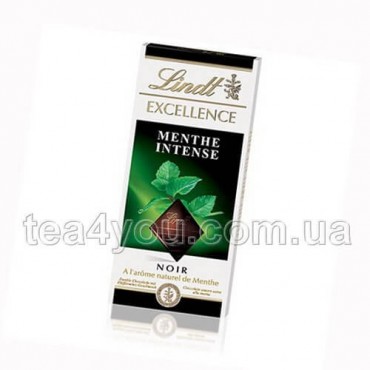 Шоколад "Lindt" темный "Мята", 100 г
