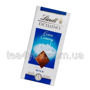 Шоколад "Lindt" молочний Extra Creamy, 100 г