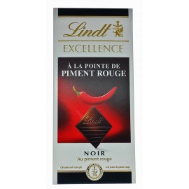 Шоколад Lindt A la pointe de Piment Rouge 100 грам