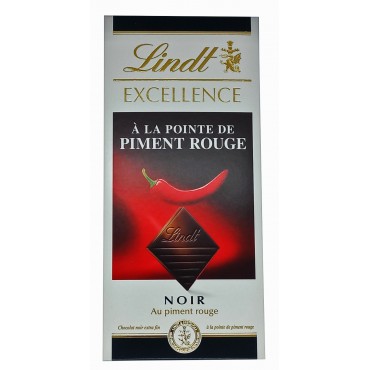 Шоколад Lindt A la pointe de Piment Rouge 100 грам