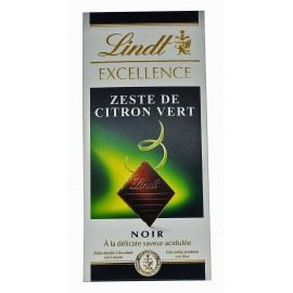 Шоколад Lindt Zeste de citron vert 100 грамм