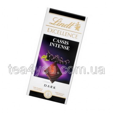 Шоколад "Lindt" темный "Смородина", 100 г