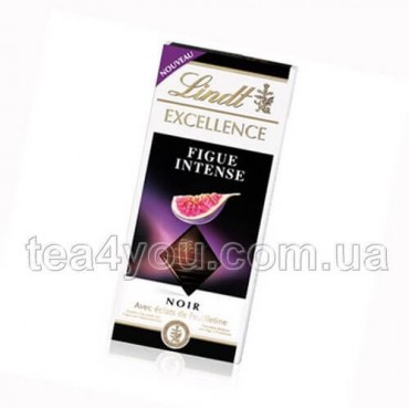 Шоколад "Lindt" темный "Инжир", 100 г