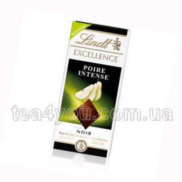 Шоколад "Lindt" темный "Груша", 100 г